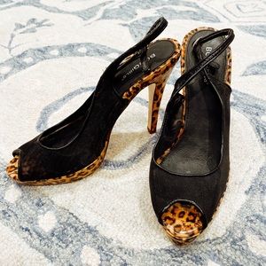BCBGirls leopard heels